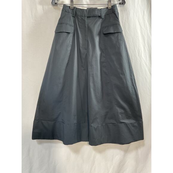 Simone Rocha 'Sculpted' Black Acetate Wide-Leg Trousers Size XS - Picture 2 of 4